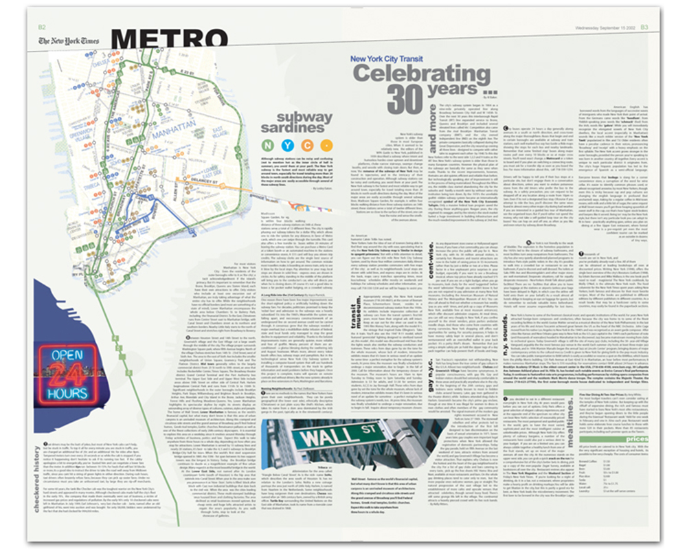 editorial layout